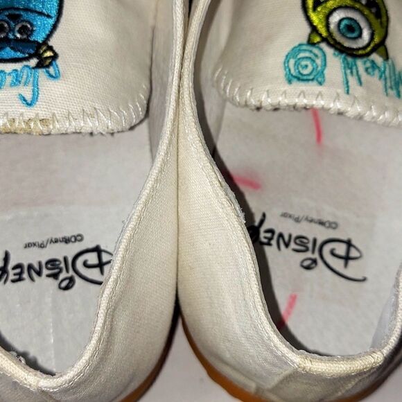 Rare Disney Monsters University Canvas Biscuit Sneakers Sz 8.5 - Picture 11 of 16
